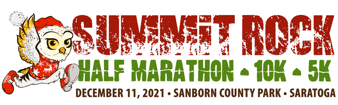 Summit Rock Half Marathon - 10k - 5k, December 11, 2021 - Sanborn County Park - Saratoga